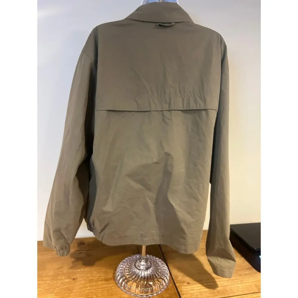 Columbia Sportswear L Lightweight Windbreaker Jacket Full Front Zipper Bomber